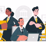 ilustracion-concepto-bufete-abogados_114360-8746