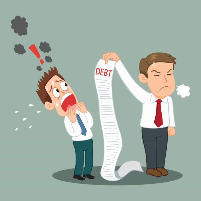 que pasa si no pagas deudas